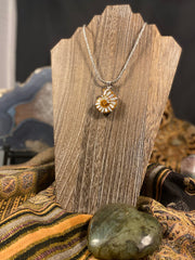 Ammonite Pendant with Mother of Pearl Inlay Ammonite Pendant with Mother of Pearl Inlay