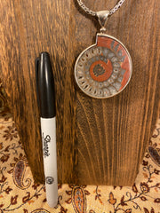 Timor Ammonite / Sterling Silver Pendant Timor Ammonite / Sterling Silver Pendant