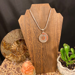 Timor Ammonite / Sterling Silver Pendant Timor Ammonite / Sterling Silver Pendant