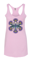 Sacred Dragonfly Ladies Tank Top Sacred Dragonfly Ladies Tank Top