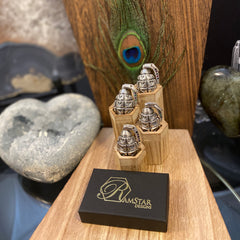 LOVE GRENADE Sterling Silver Pendant w/ Amethyst & Black Spinel LOVE GRENADE Sterling Silver Pendant w/ Amethyst & Black Spinel