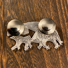 Sterling Silver Tardigrade Pin - Ramstar Designs Sterling Silver Tardigrade Pin - Ramstar Designs