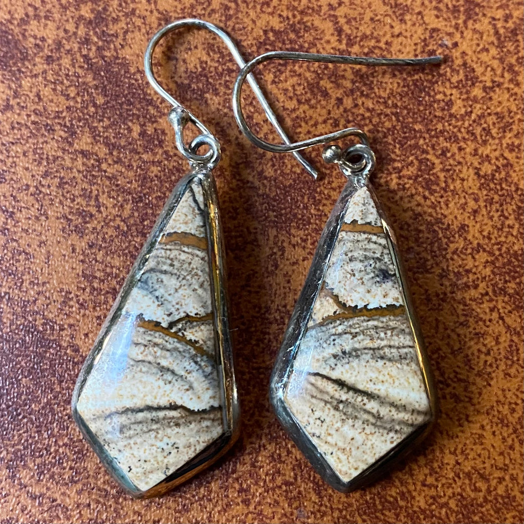 Picture Jasper Earrings Picture Jasper Earrings