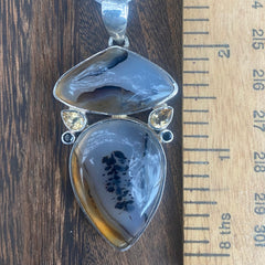 Montana Agate Pendant Montana Agate Pendant