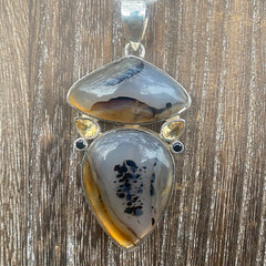 Montana Agate Pendant Montana Agate Pendant
