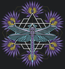 Sacred Dragonfly Ladies Tank Top Sacred Dragonfly Ladies Tank Top