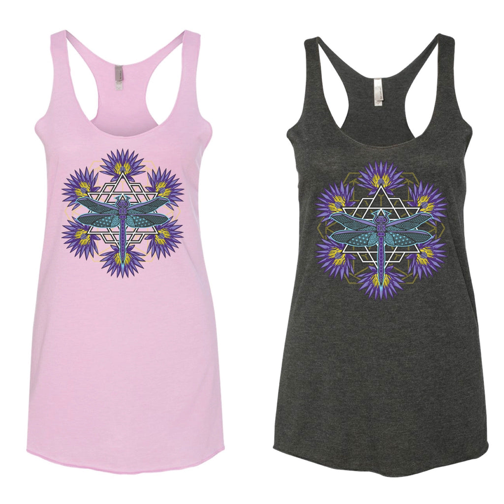 Sacred Dragonfly Ladies Tank Top Sacred Dragonfly Ladies Tank Top