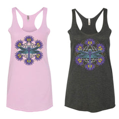 Sacred Dragonfly Ladies Tank Top Sacred Dragonfly Ladies Tank Top